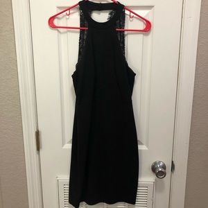 Lulu’s Bodycon dress with lace back